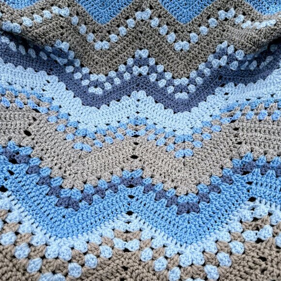 Handmade Blanket Knitting Blanket Gifts - Picture 4 of 6